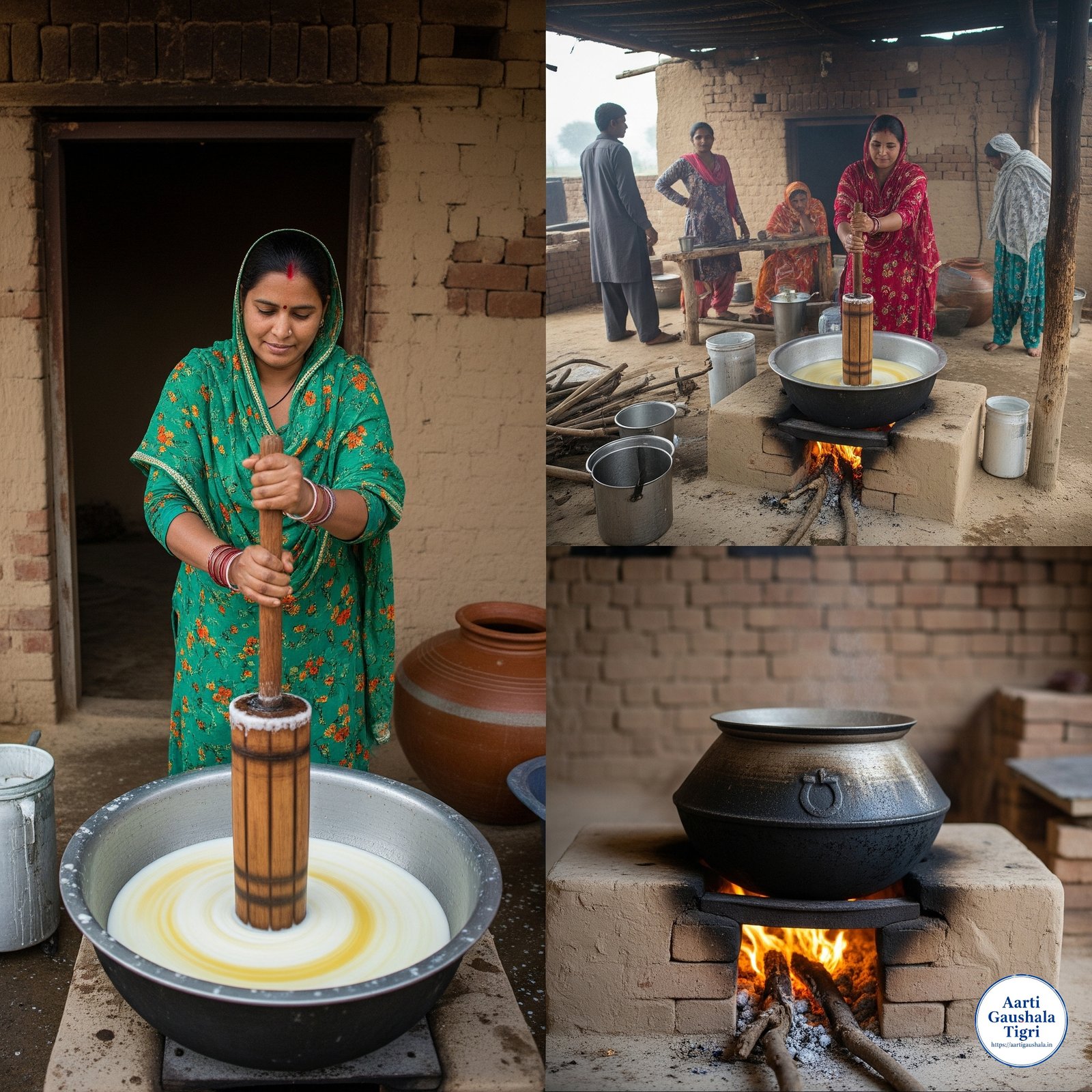 Aarti Gaushala Tigri Bilona Method Ghee