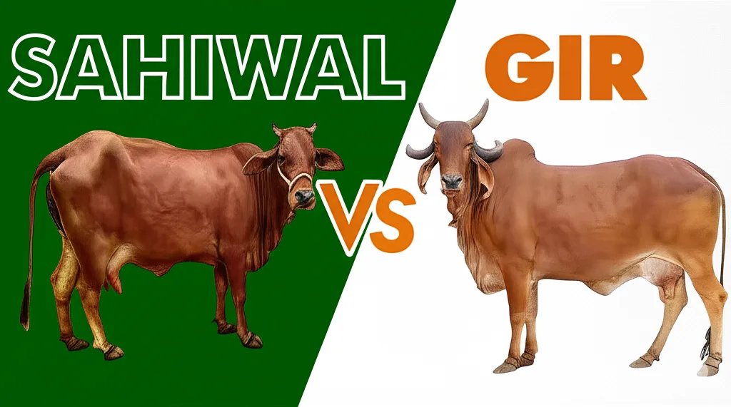 गिर बनाम साहीवाल गाय: डेयरी / गौशाला वालों के लिए जरूरी बातें
